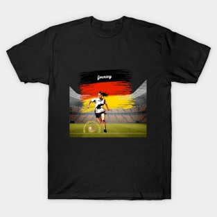 Germany T-Shirt, Unisex T-Shirt, Women’s World Cup, soccer t-shirts, football t-shirts, women’s football, Germany national football team T-Shirt